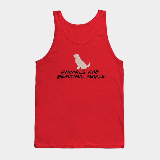 animals are beautiful people Tank Top by peekxel